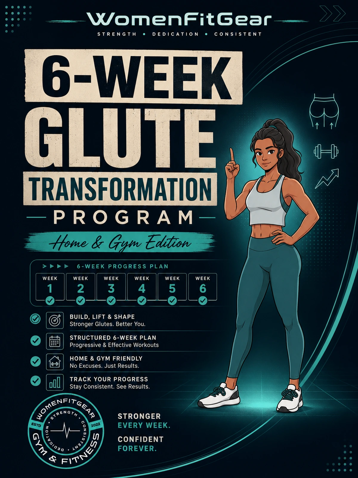 6-Week Glute Transformation Program cover